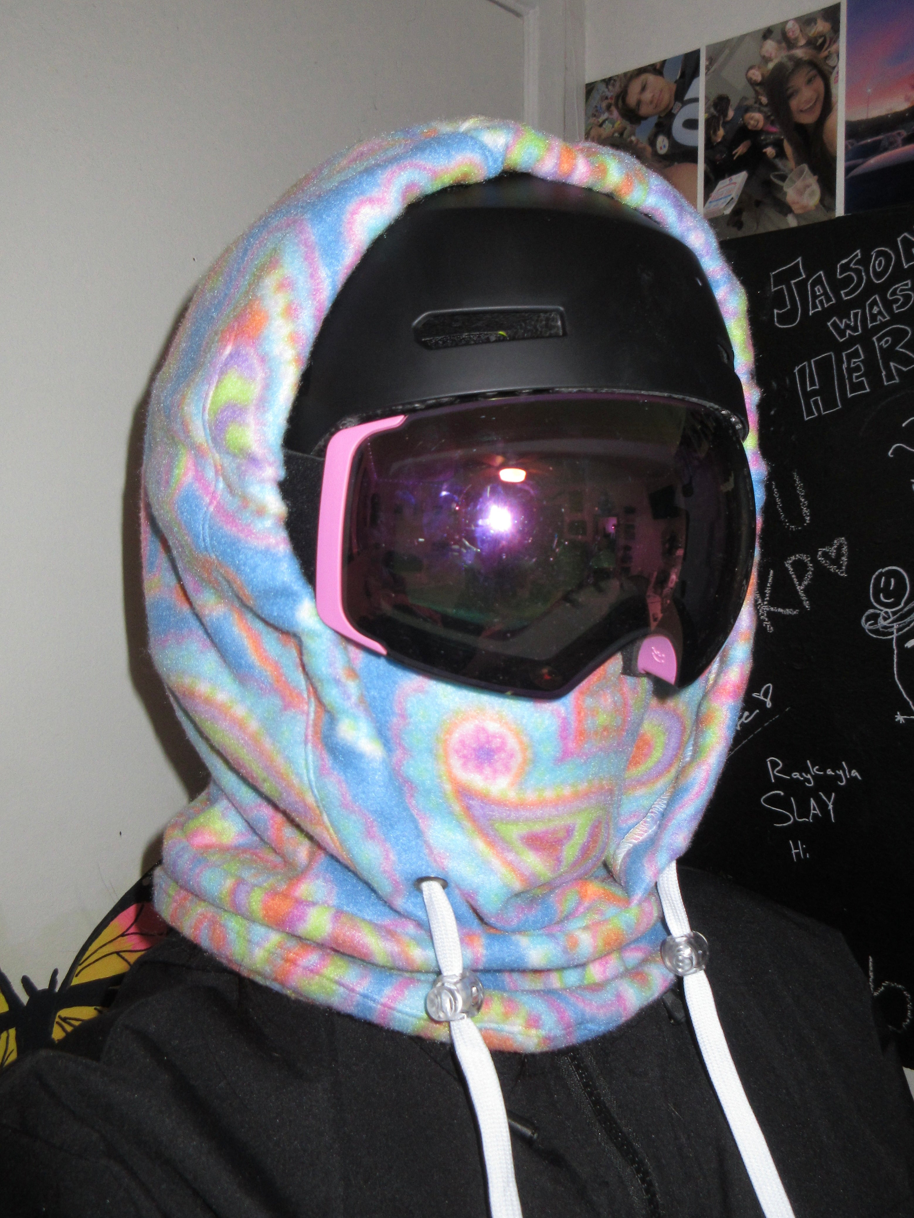 Paisley Burst Balaclava