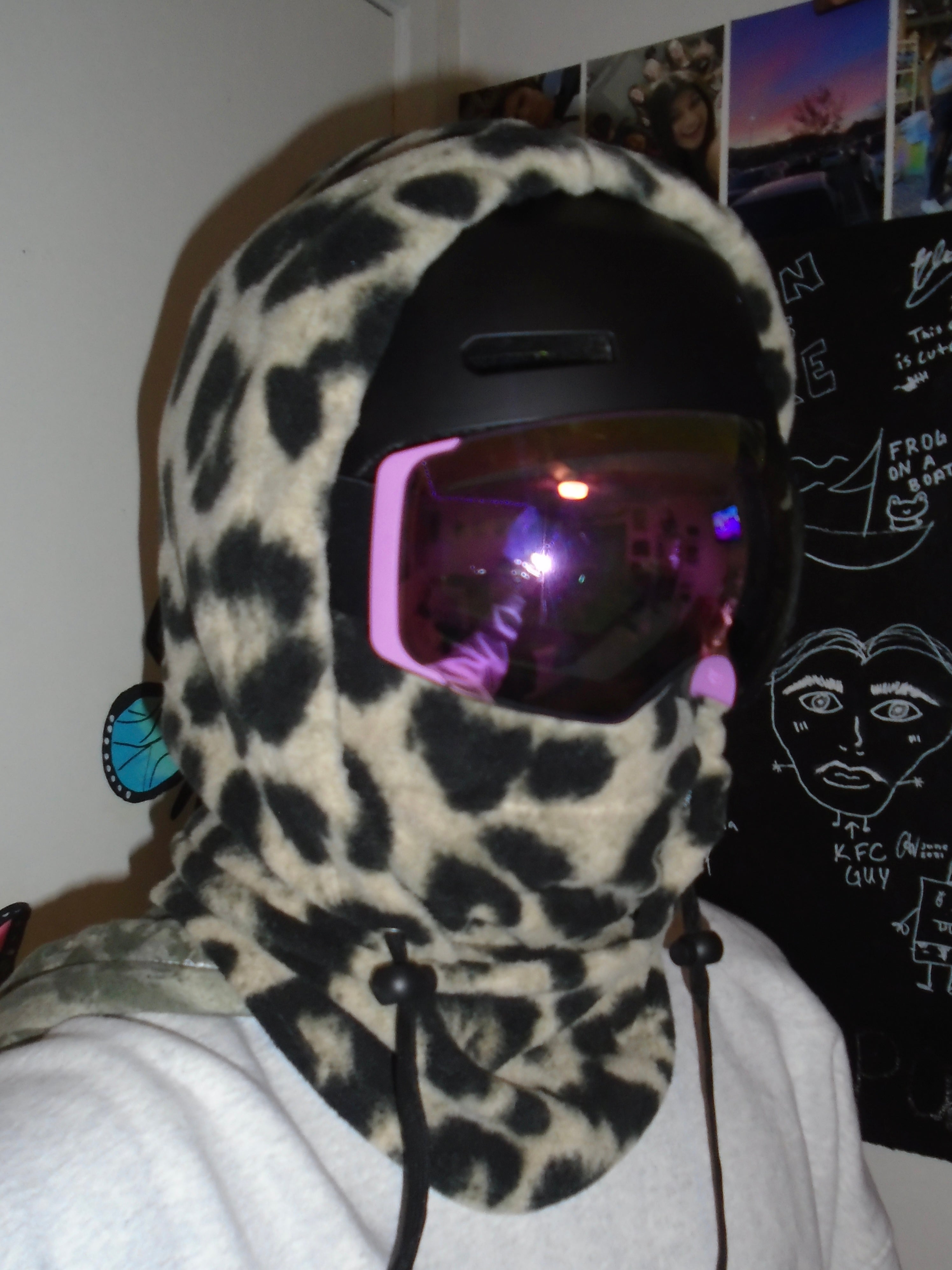 Dusty Leopard Balaclava