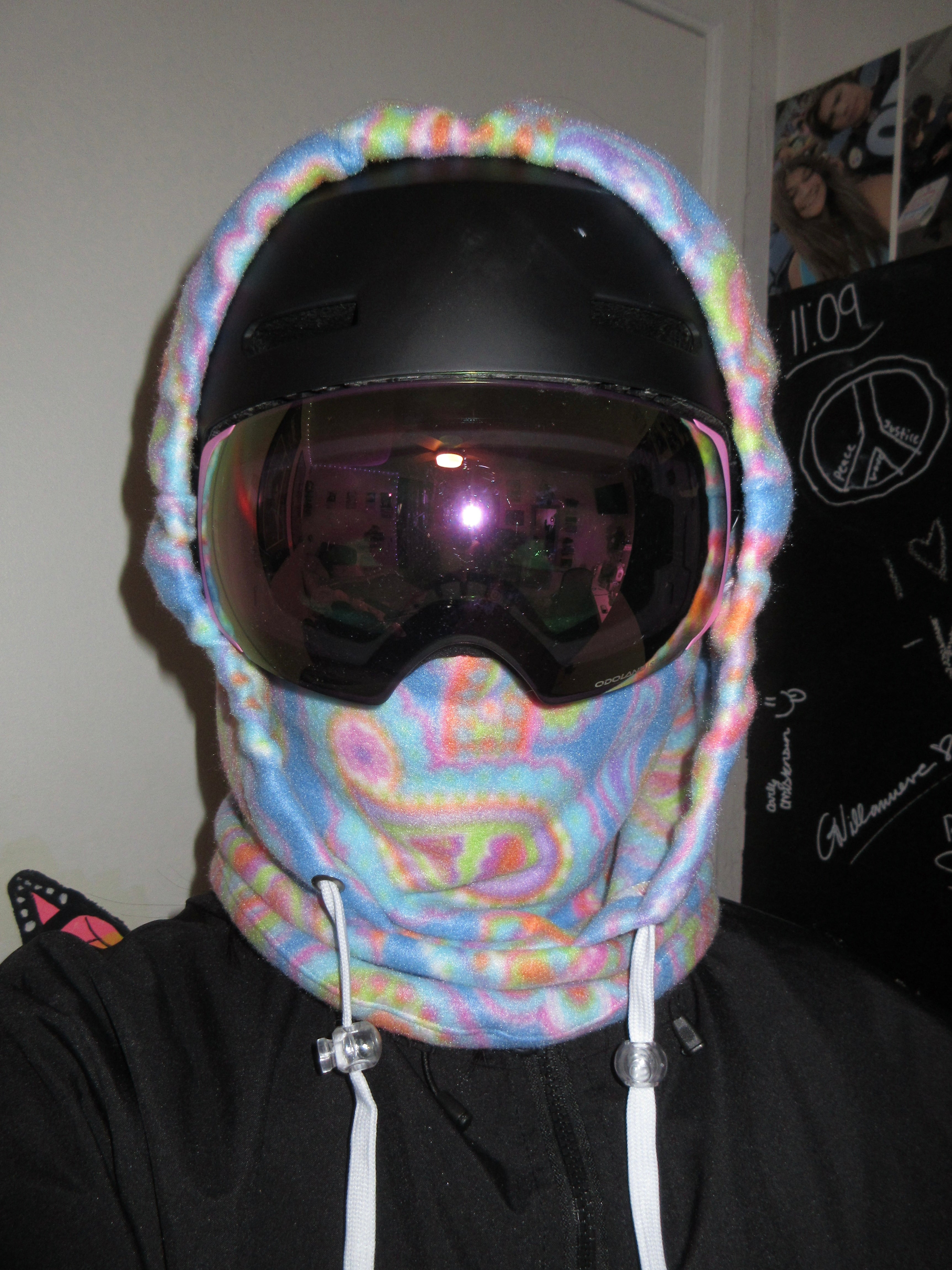 Paisley Burst Balaclava